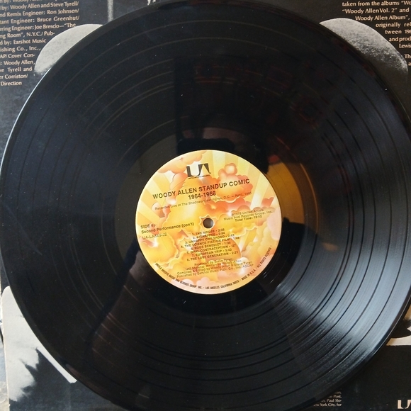 Woody Allen – Standup Comic: 1964-1968 - 1978 United Artists Vinyl LP VG+ All - Picture 10 of 12